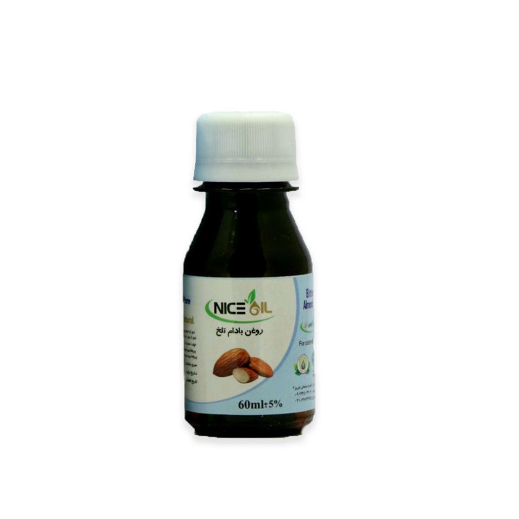 روغن بدن نایس اویل مدل بادام تلخ حجم 60 میلی لیتر