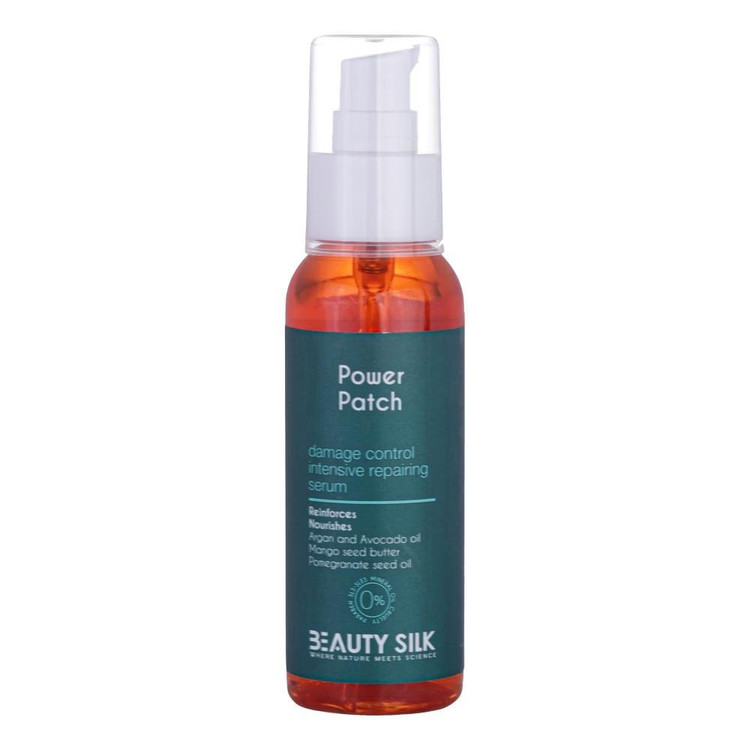 روغن آرگان تقویت کننده بیوتی سیلک مدل Power Patch مناسب برای انواع مو حجم 100 میلی لیتر