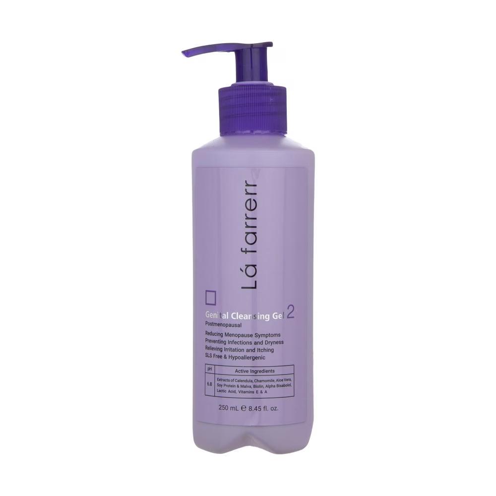 ژل بهداشتی بانوان یائسه لافارر مدل Gentinal Cleansing Gel حجم 250 میلی لیتر
