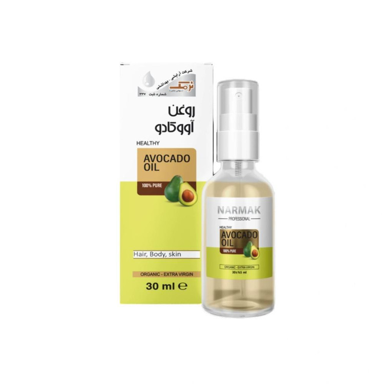 روغن صورت و بدن نرمک مدل آووکادو حجم 30 میلی لیتر