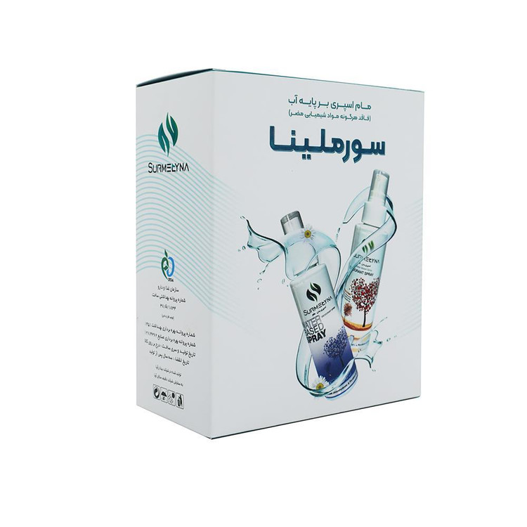 اسپری ضد تعریق سورملینا مدل pks حجم 120 میلی لیتر بسته 2 عددی
