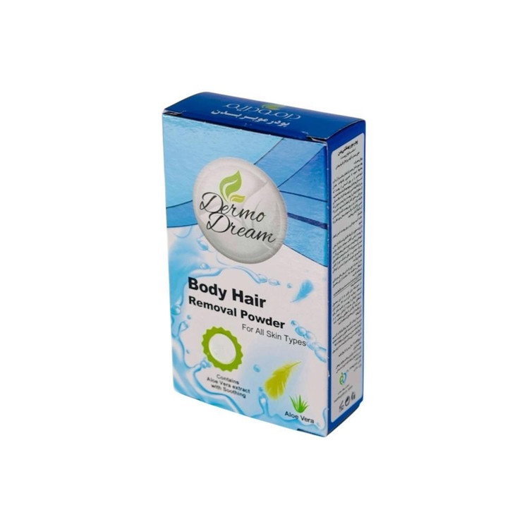 پودر موبر درمودریم مدل aloevera حجم 50 میلی لیتر