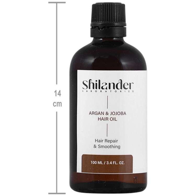 روغن تقویت مو شیلاندر مدل ARGAN JOJOBA مناسب مو خشک و آسیب دیده حجم 100 میلی لیتر