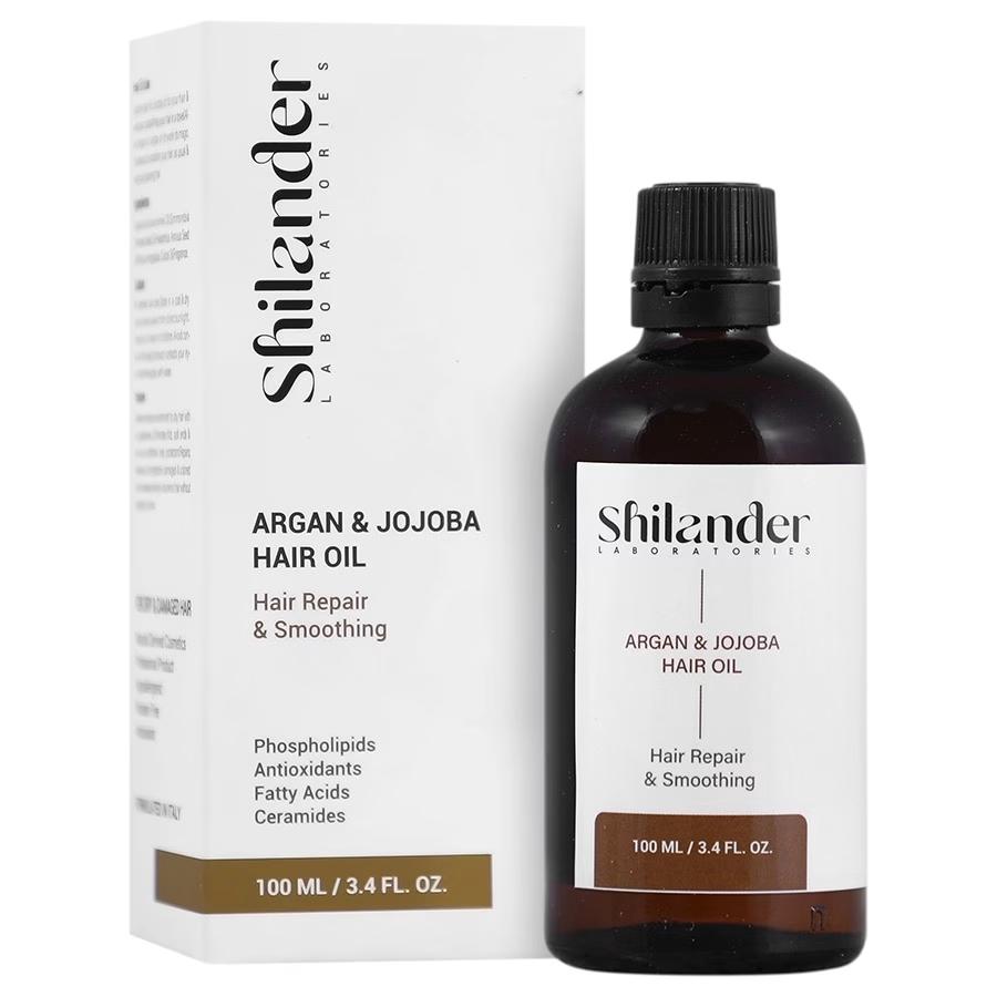 روغن تقویت مو شیلاندر مدل ARGAN JOJOBA مناسب مو خشک و آسیب دیده حجم 100 میلی لیتر