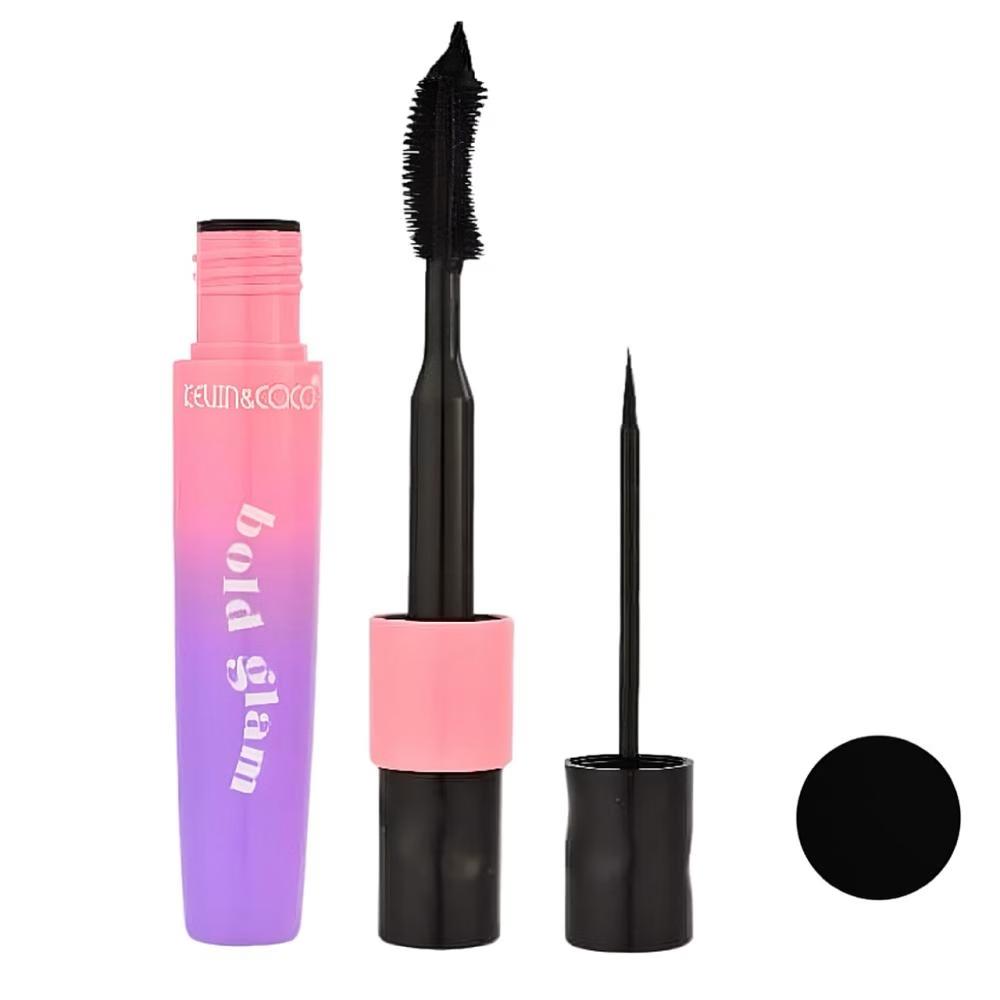 ریمل بلند کننده کوین اند کوکو مدل bold glam به همراه خط چشم