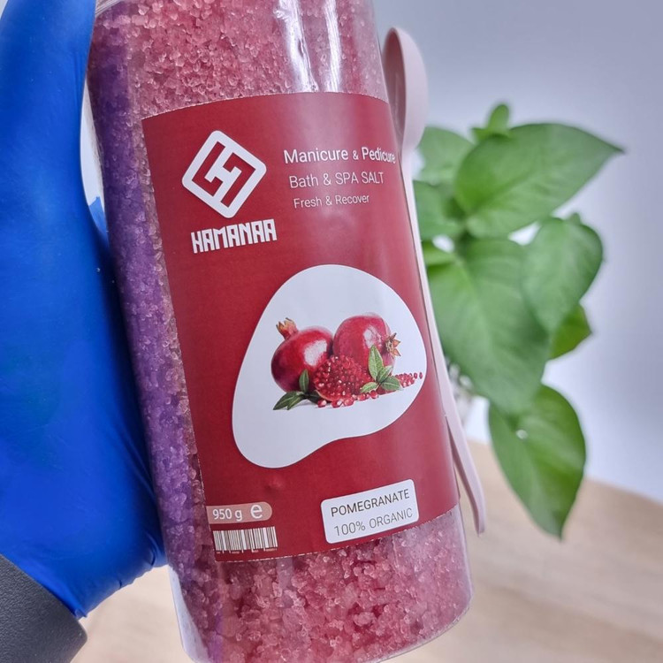 نمک حمام هامانا مدل Pomegranate وزن 950 گرم
