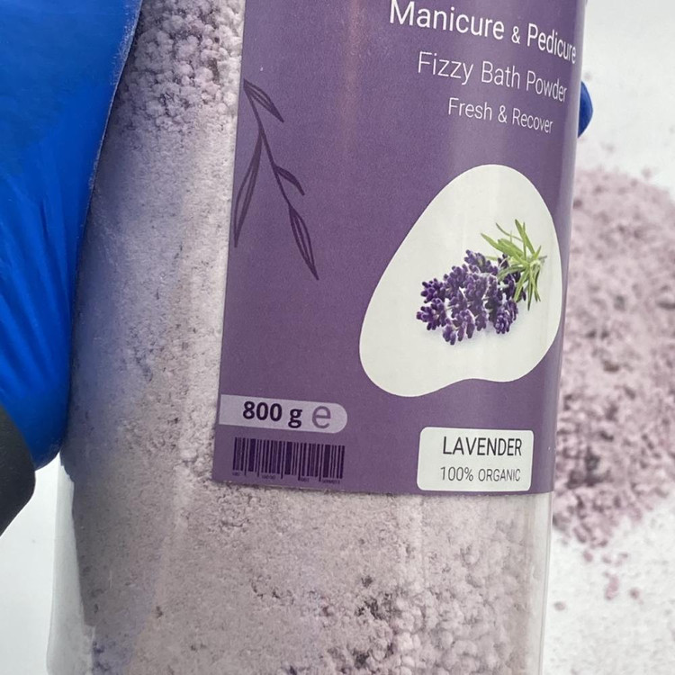 نمک حمام هامانا مدل Lavender وزن 800 گرم