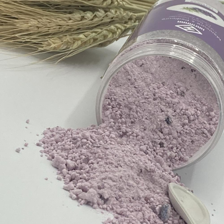 نمک حمام هامانا مدل Lavender وزن 800 گرم