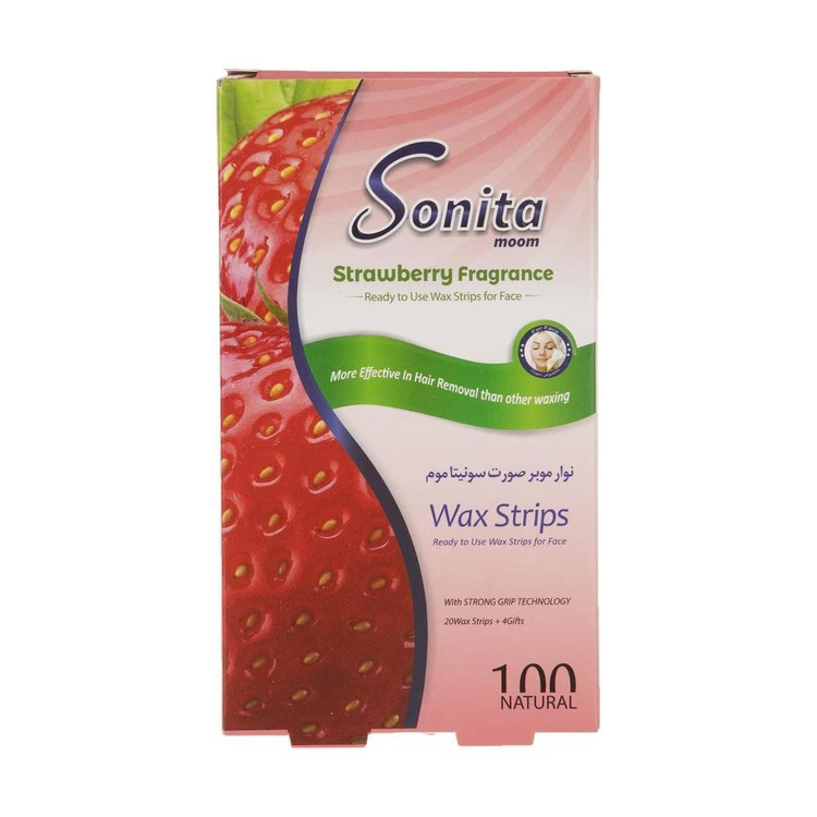 نوار موبر سونیتاموم مدل Strawberry بسته 24 عددی