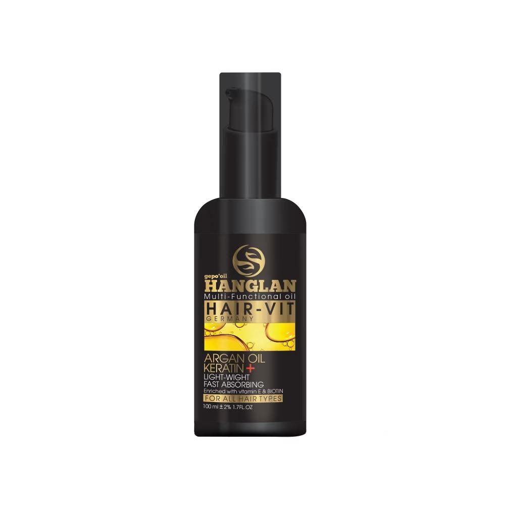 روغن مو جی پو اویل هانگلن مدل آرگان حجم 100 میلی لیتر