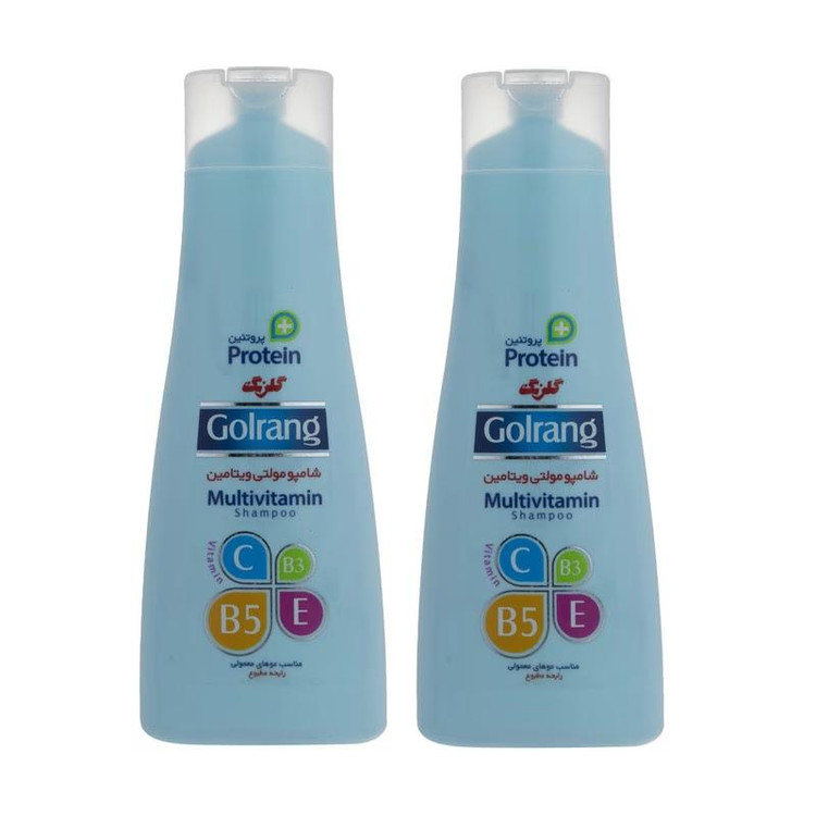 شامپو مو گلرنگ مدل Plus Protein حجم 400 میلی لیتر مجموعه 2 عددی - کد 34233