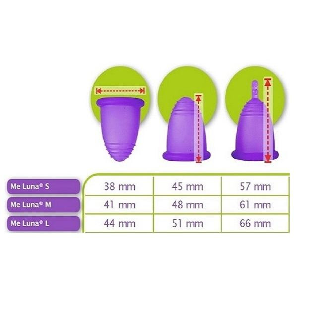 کاپ قاعدگی ملونا مدل کلاسیک ساقه ای سایز 0 کوچک
