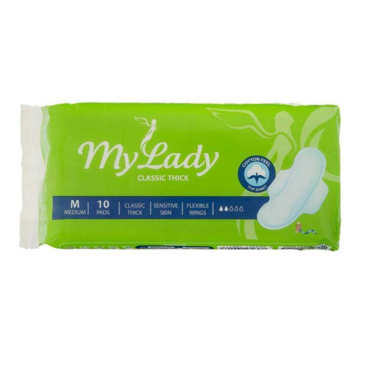 نوار بهداشتی مای لیدی Classic Thick مجموعه 4 عددی