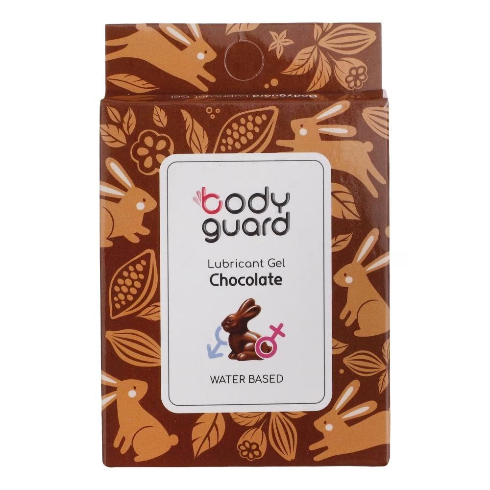 ژل لوبریکانت بادیگارد مدل Chocolate بسته 3 عددی