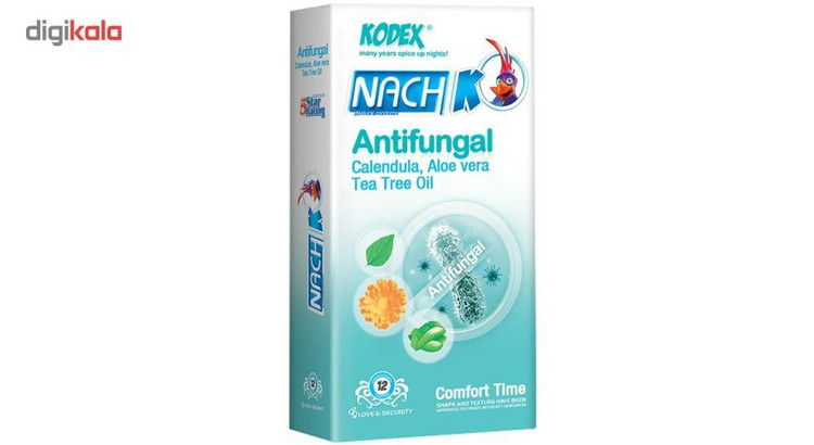 کاندوم کدکس مدل Antifungal بسته 12 عددی