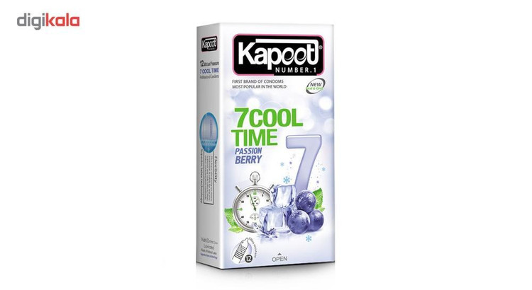 کاندوم کاپوت مدل7Cool Time بسته 12 عددی