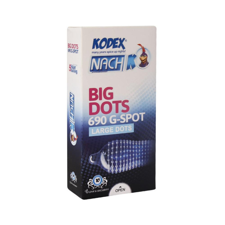 کاندوم ناچ کدکس مدل PROLONG DELAY بسته 12 عددی به همراه کاندوم ناچ کدکس مدل 690 BIG DOTS بسته 10 عددی