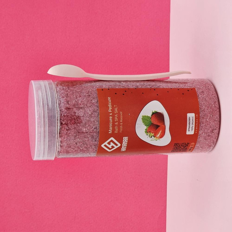 نمک حمام هامانا مدل Strawberry وزن 950 گرم