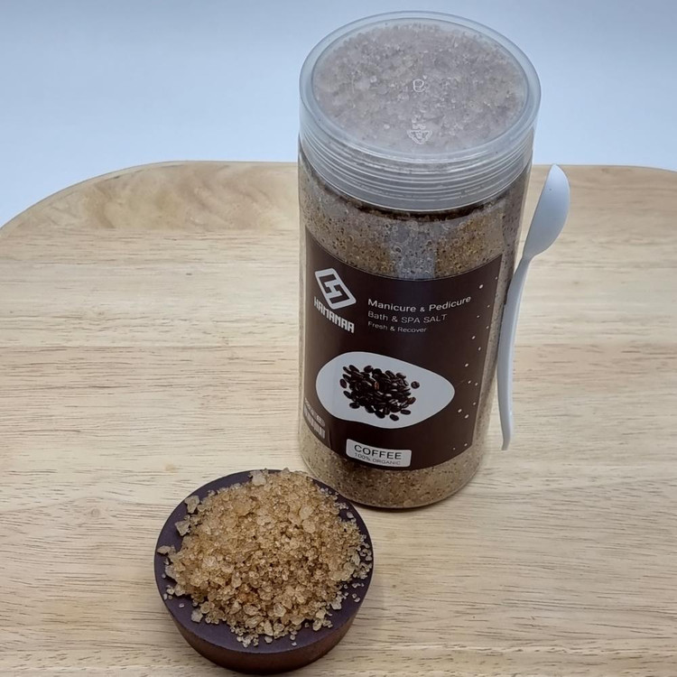 نمک حمام هامانا مدل Coffee وزن 950 گرم