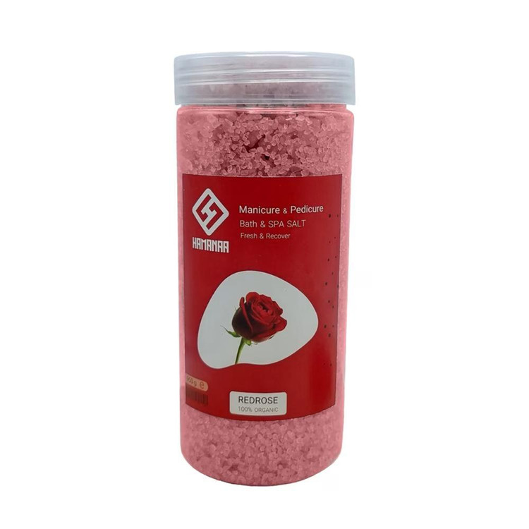 نمک حمام هامانا مدل Red Rose وزن 950 گرم