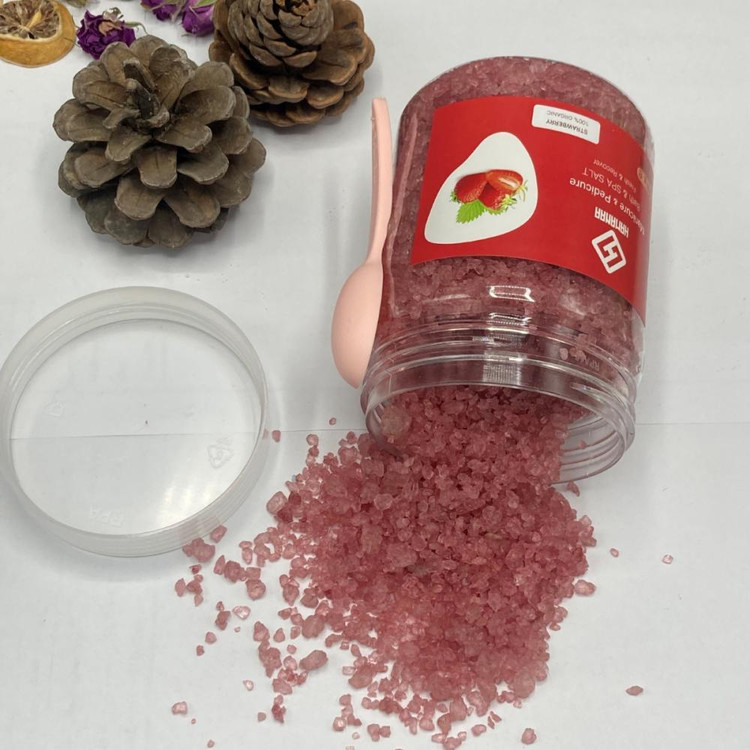نمک حمام هامانا مدل Strawberry وزن 500 گرم