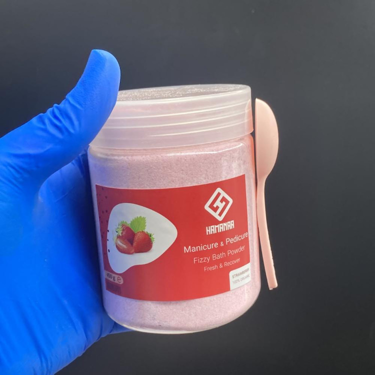 کوکتل پودری هامانا مدل Strawberry وزن 450 گرم