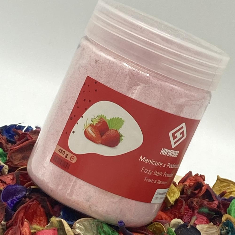 کوکتل پودری هامانا مدل Strawberry وزن 450 گرم