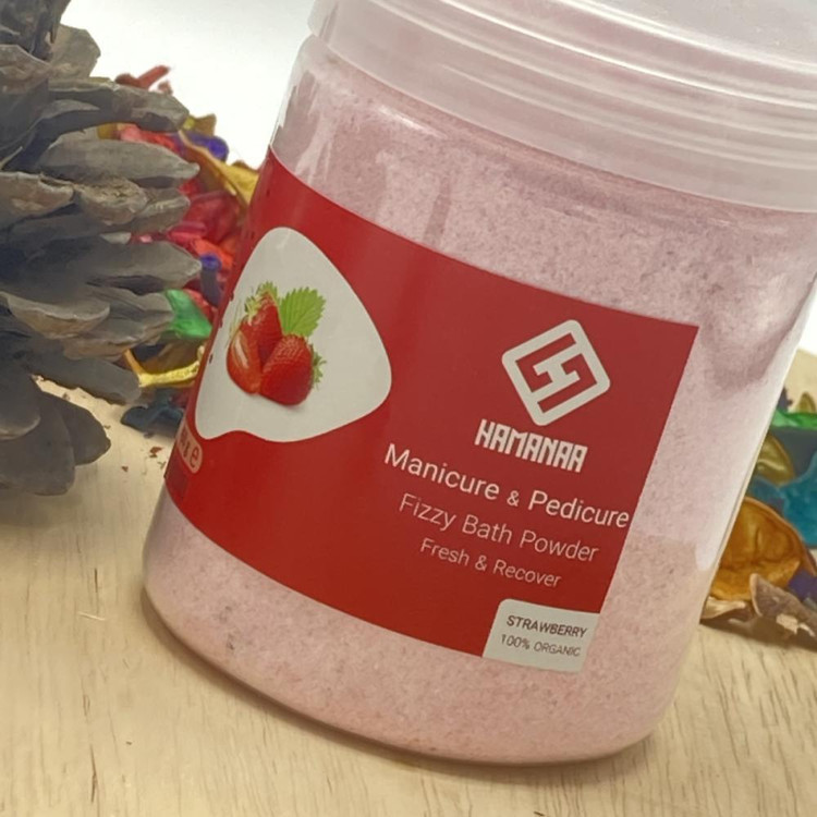 کوکتل پودری هامانا مدل Strawberry وزن 450 گرم