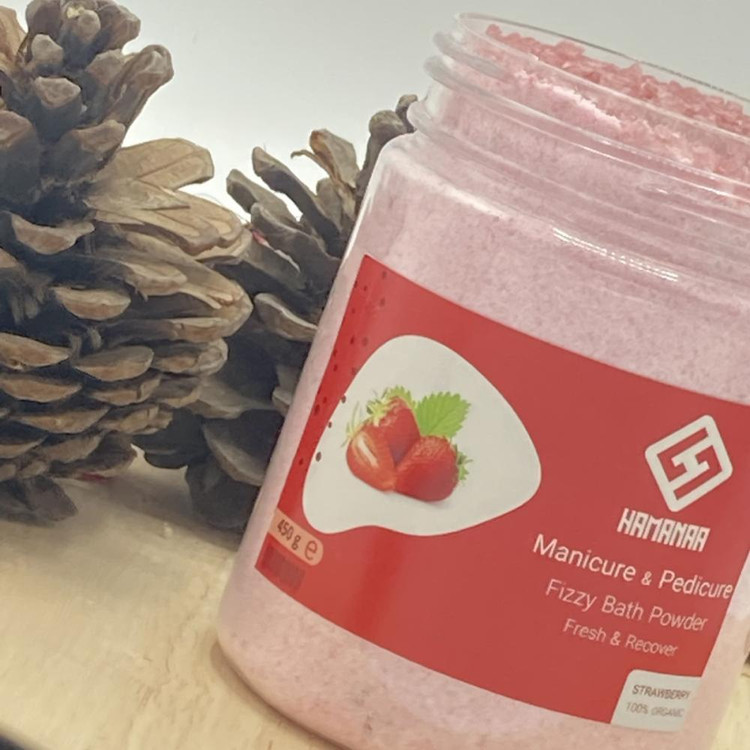 کوکتل پودری هامانا مدل Strawberry وزن 450 گرم