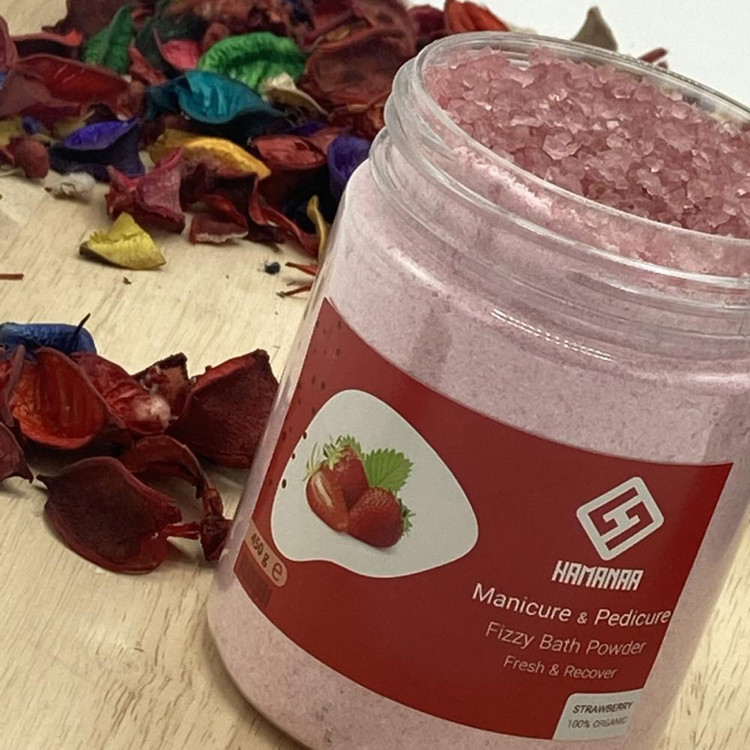 کوکتل پودری هامانا مدل Strawberry وزن 450 گرم
