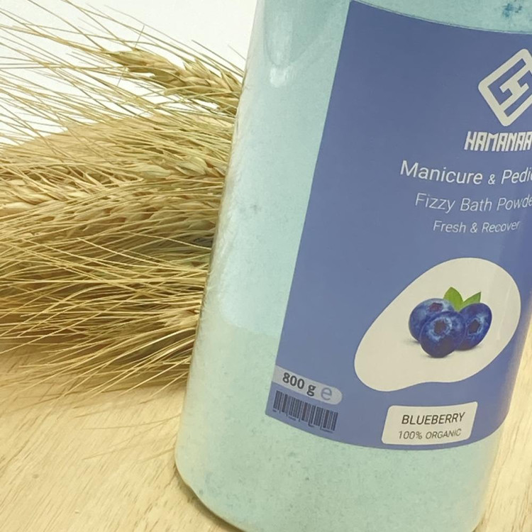 کوکتل پودری هامانا مدل Blueberry وزن 800 گرم
