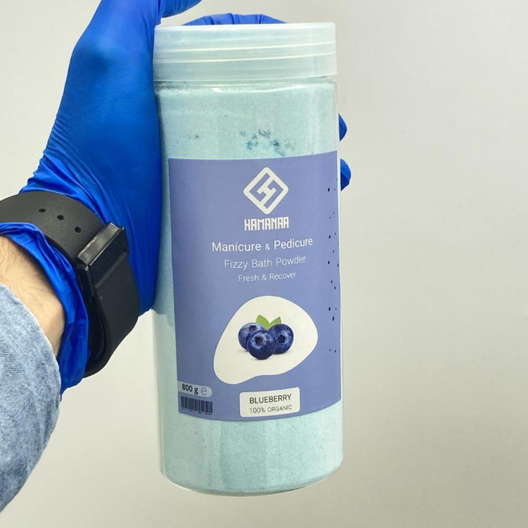 کوکتل پودری هامانا مدل Blueberry وزن 800 گرم
