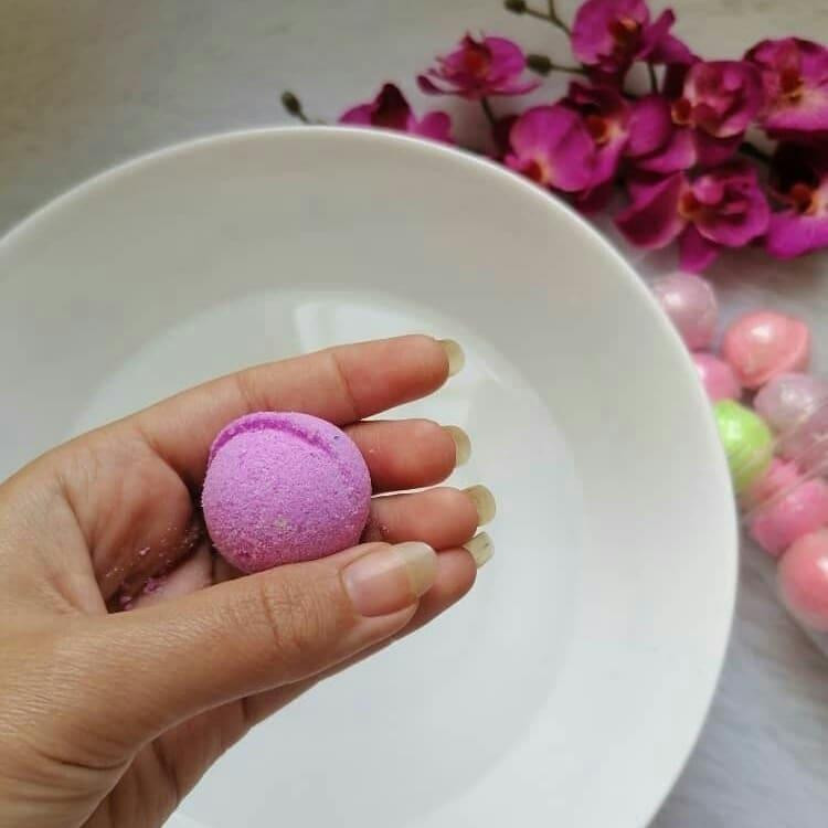 کوکتل نمک حمام مدل M وزن 400 گرم مجموعه 6 عددی