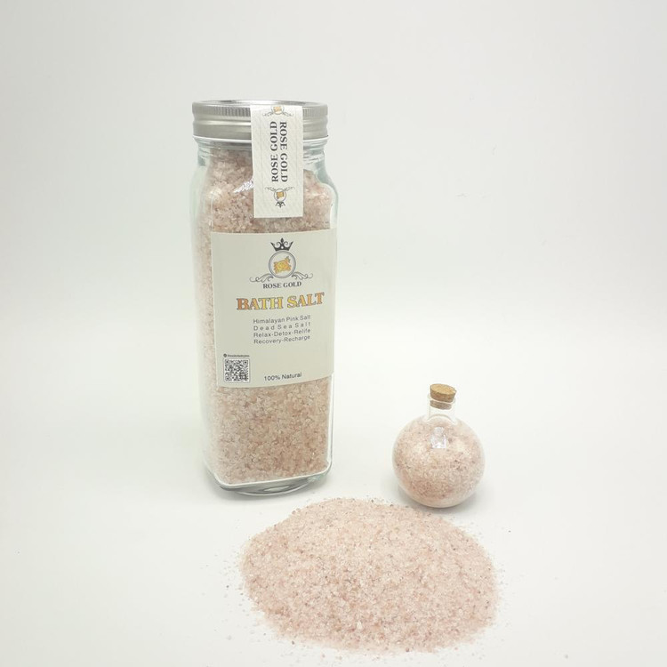 نمک حمام رز گلد مدل VANILLA وزن 1000 گرم