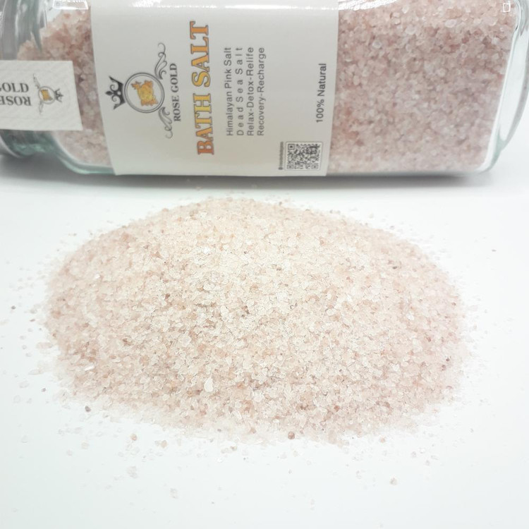 نمک حمام رز گلد مدل VANILLA وزن 650 گرم