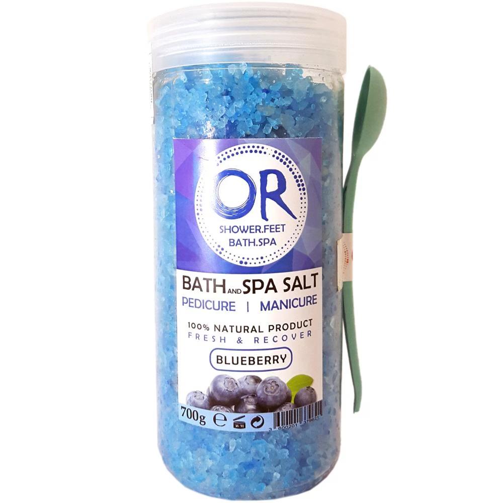 نمک حمام اور مدل Blueberry وزن 100+700 گرم