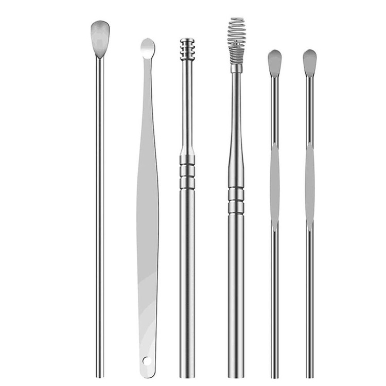 مجموعه نظافت گوش مدل Ear Care-03 بسته 6 عددی
