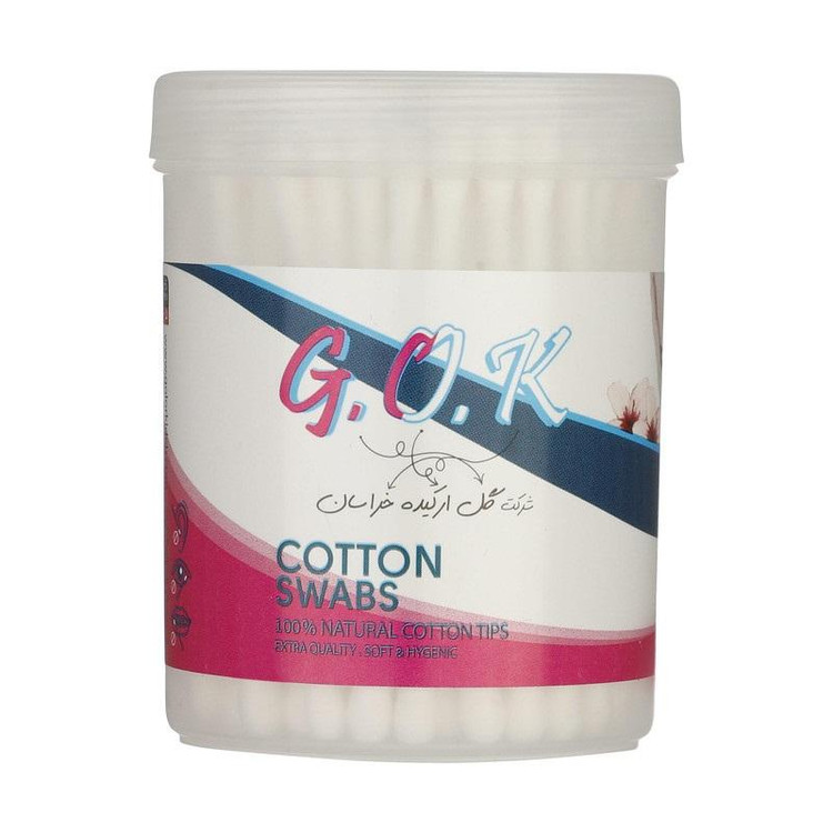 گوش پاک کن گل ارکیده خراسان مدل Natural مجموعه 2 عددی
