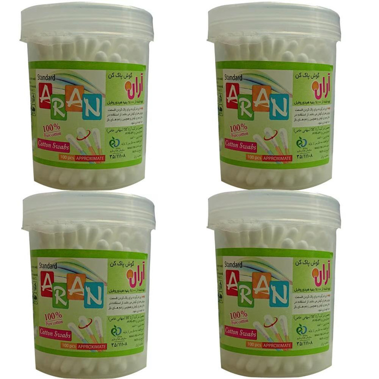 گوش پاک کن آران مدل APPROXIMATE بسته 4 عددی