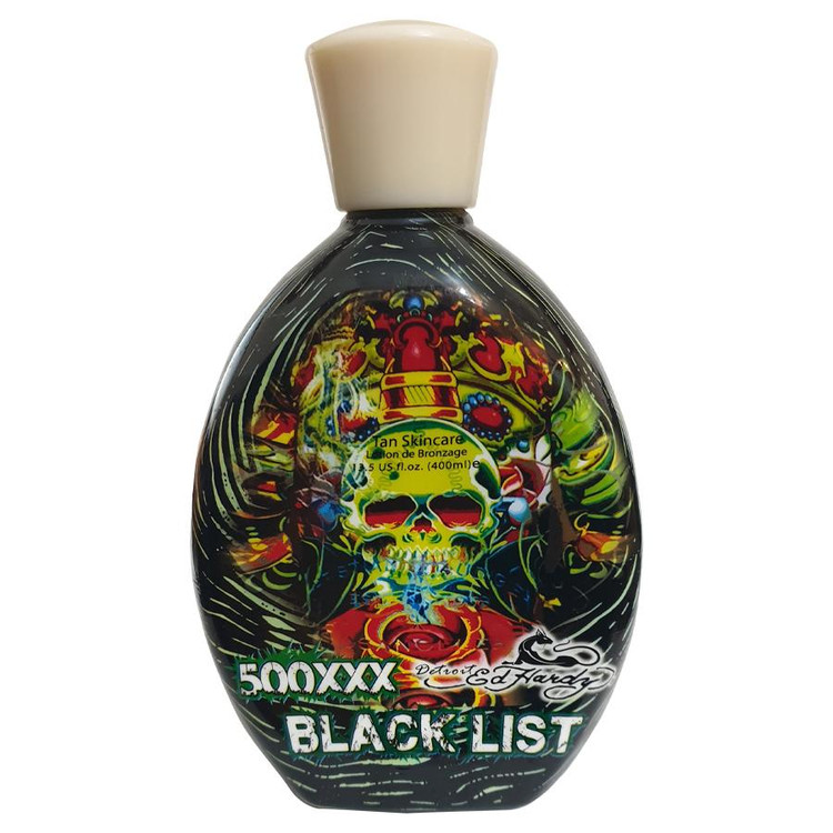 لوسیون سولاریوم اد هاردی سری BLACK LIST مدل 500XXX حجم 400 میلی لیتر