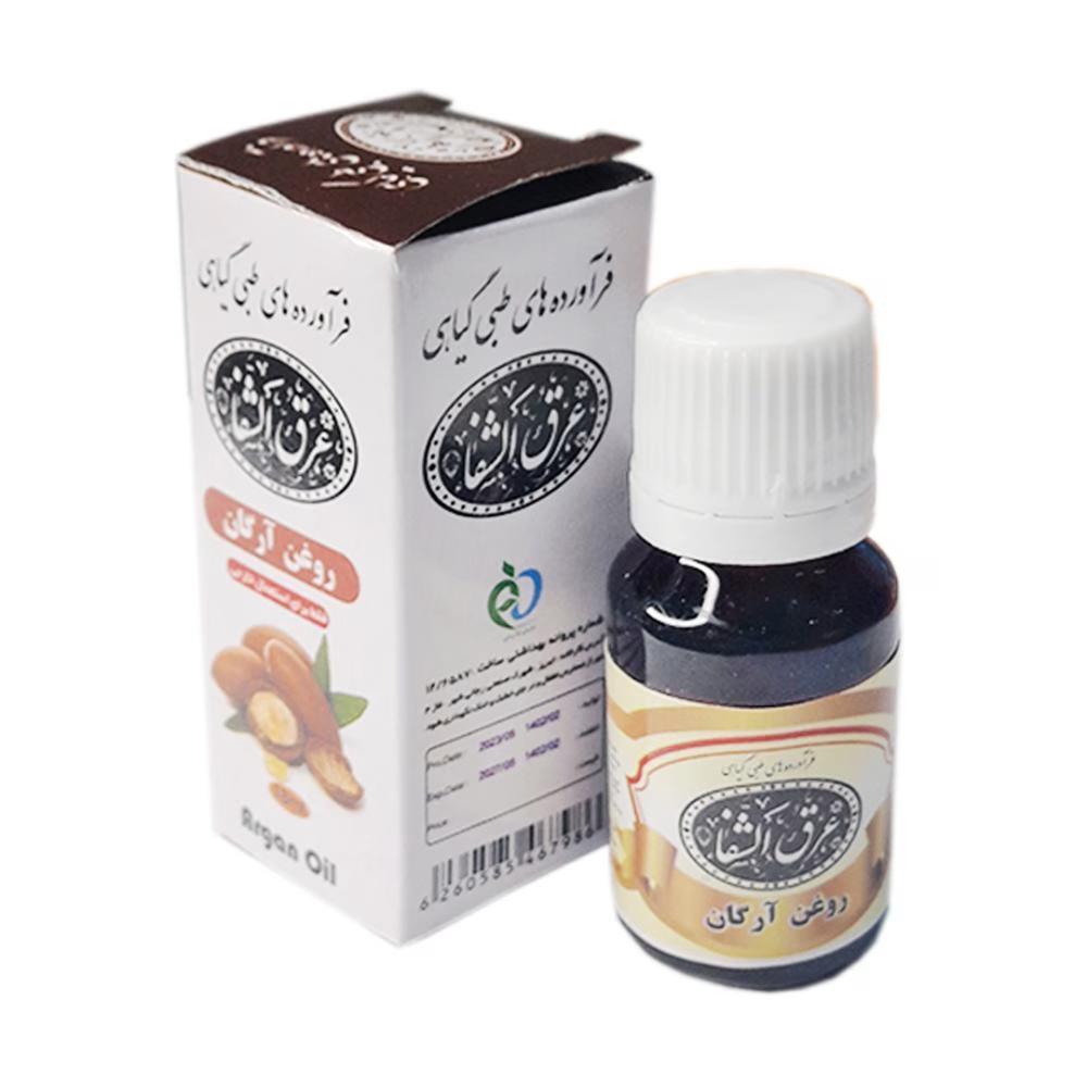 روغن بدن عرق الشفا مدل آرگان حجم 18 میلی لیتر