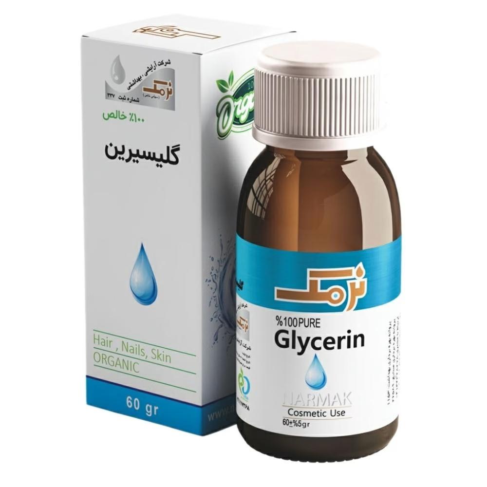 روغن بدن نرمک مدل گلیسیرین وزن 60 گرم