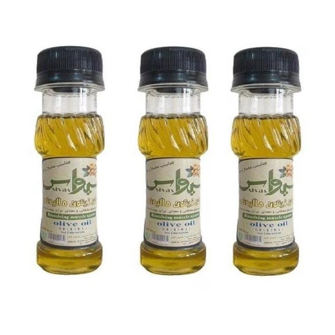 روغن بدن سیواس مدل زیتون حجم 60 میلی لیتر مجموعه 3 عددی
