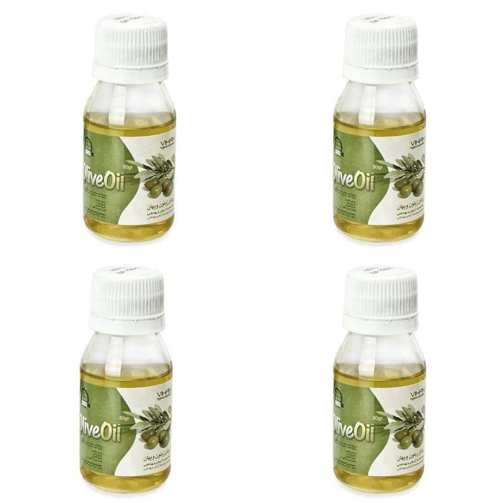 روغن زیتون موضعی ویهان حجم 50 گرم مجموعه 4 عددی