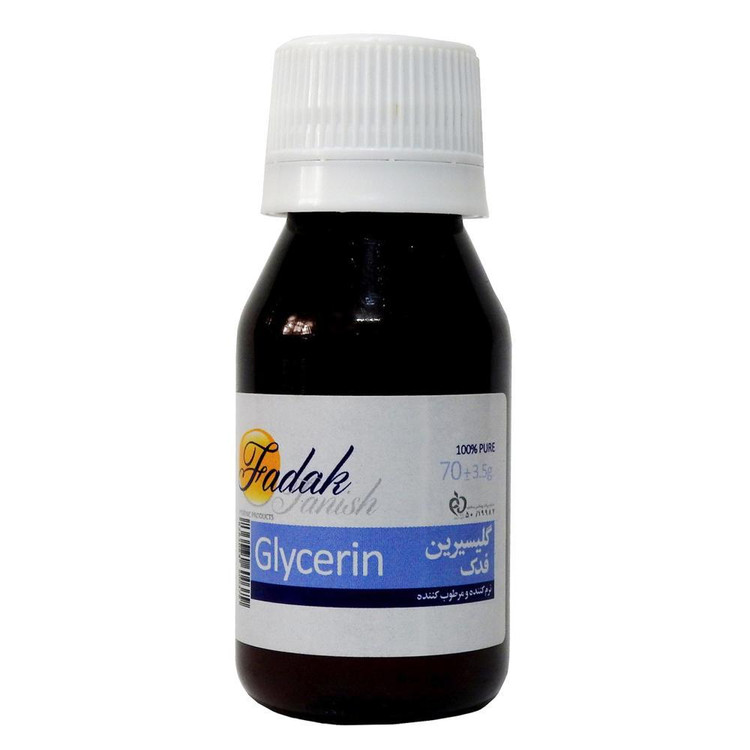 روغن بدن فدک تانیش مدل گلیسیرین 24511 حجم 70 میلی لیتر بسته 2 عددی