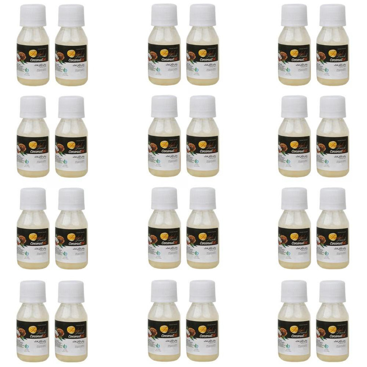 روغن بدن فدک تانیش مدل Coconut حجم 50 میلی لیتر مجموعه 24 عددی