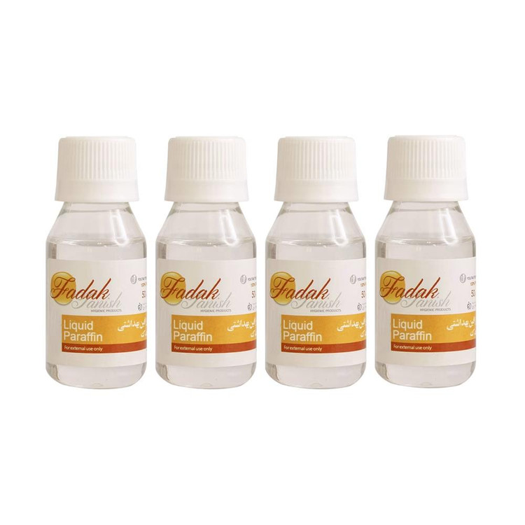روغن پارافین فدک تانیش مدل p4 حجم 50 میلی لیتر مجموعه 4 عددی