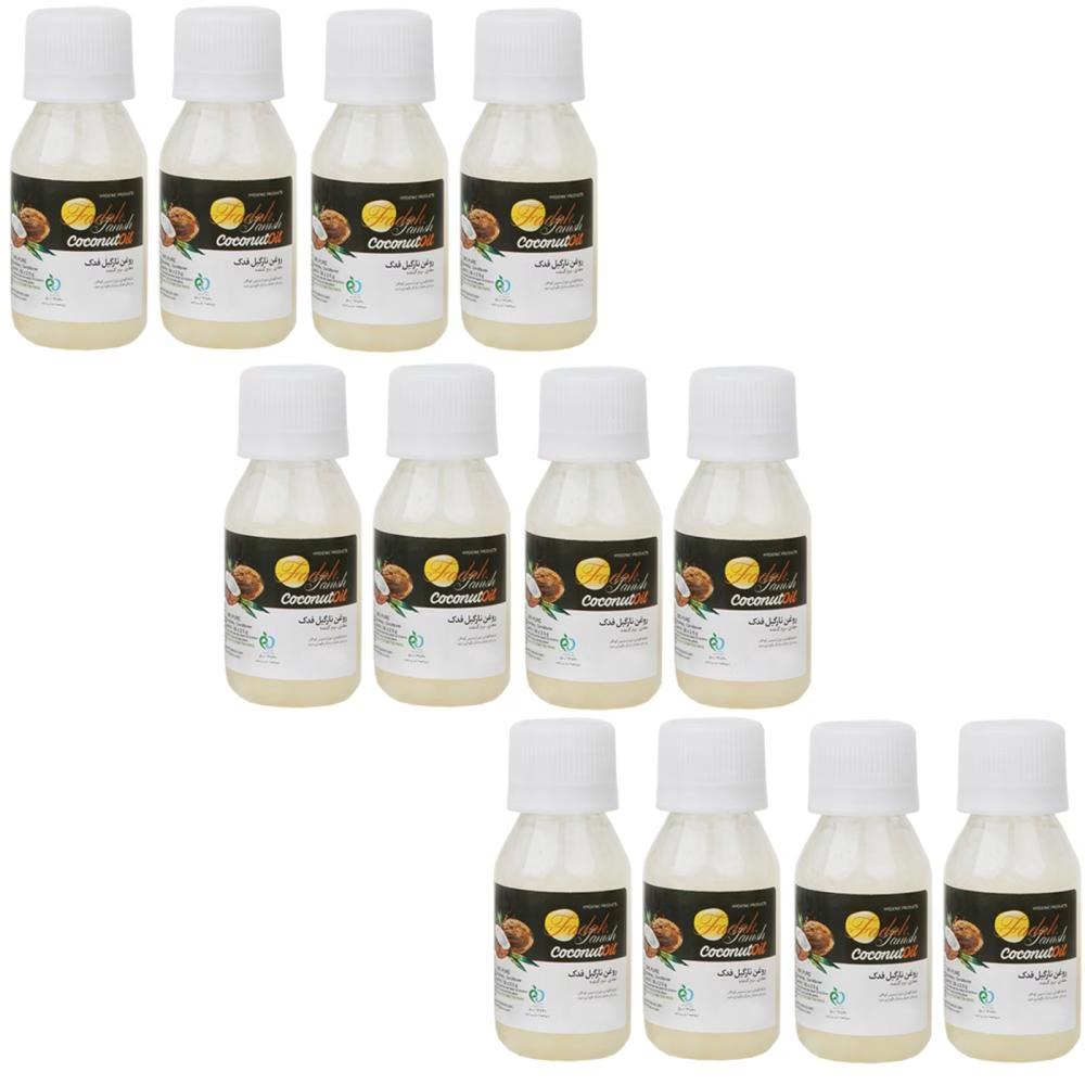 روغن بدن فدک تانیش مدل Coco حجم 50 میلی لیتر مجموعه 12 عددی