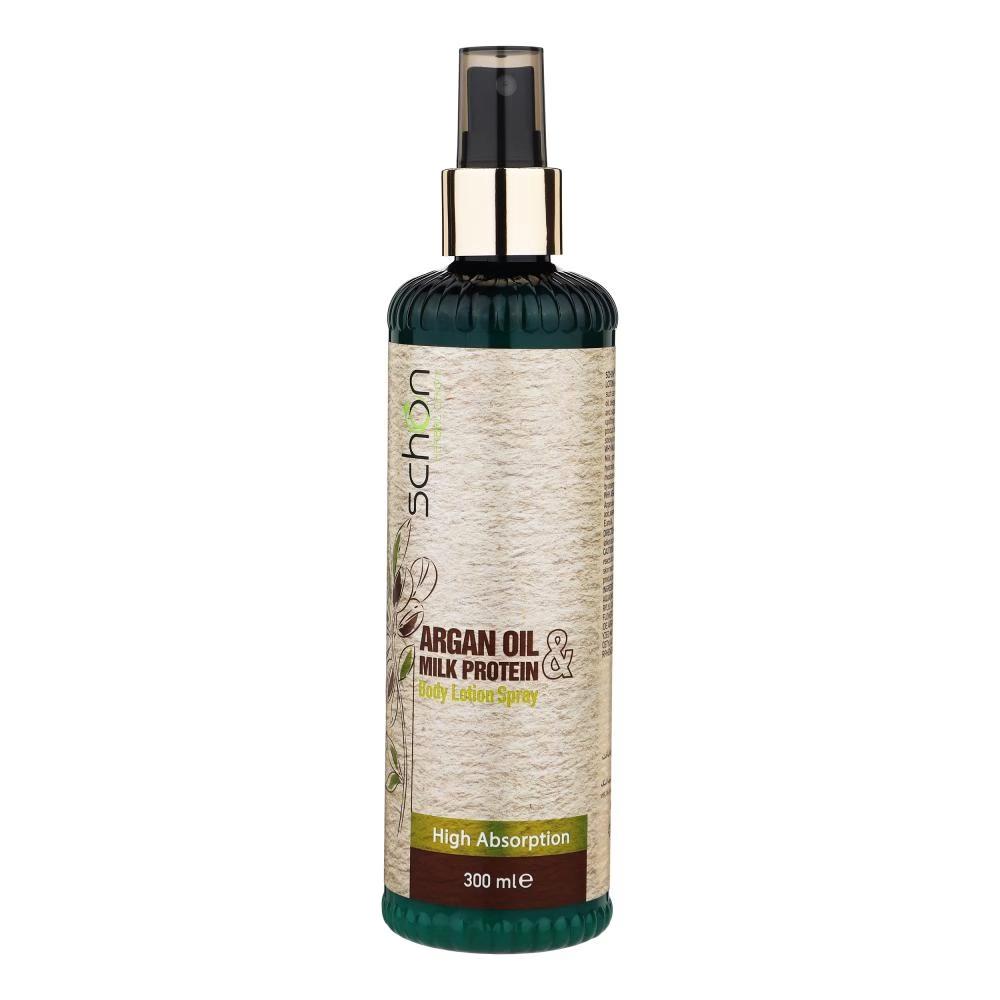 لوسیون بدن شون مدل Argan Oil And Milk Protein حجم 300 میلی لیتر
