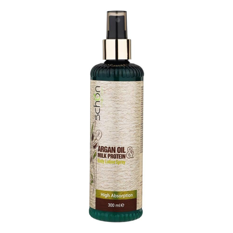 لوسیون بدن شون مدل Argan Oil And Milk Protein حجم 300 میلی لیتر